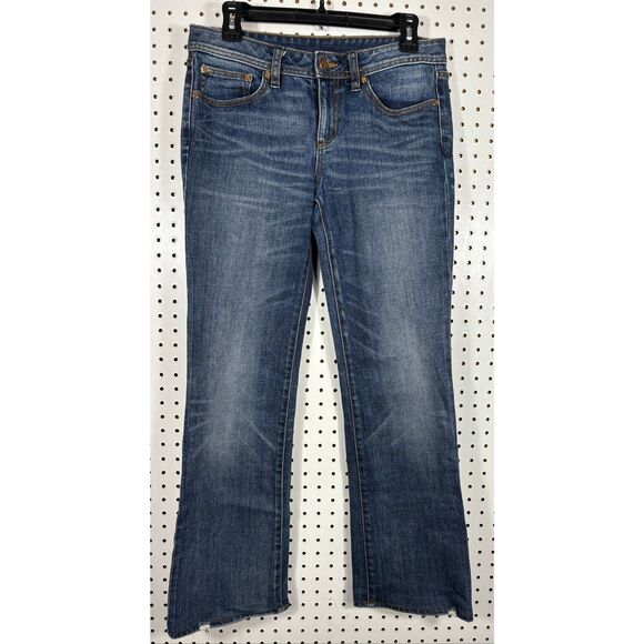 Tory Burch classic Tory boot denim jeans size 28 - Picture 1 of 16